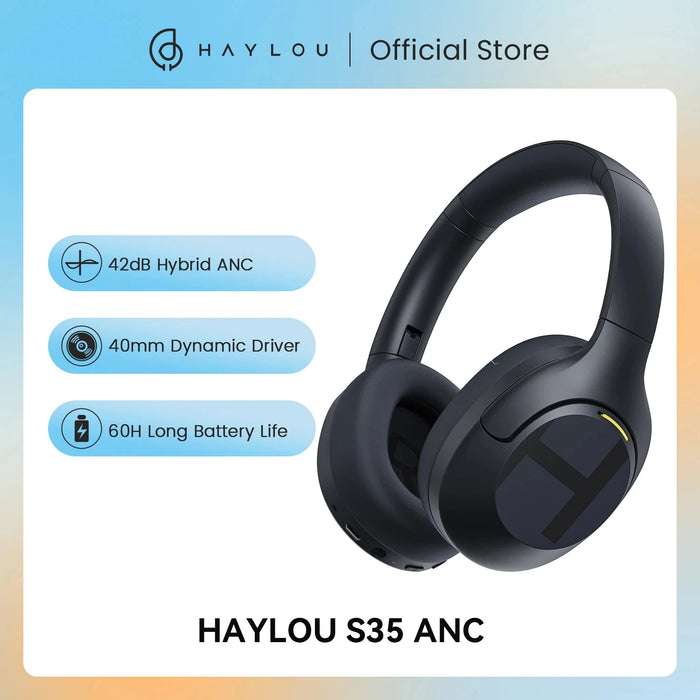 Headphones Over-Ear Noise Cancelling