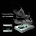 Stereo Microscope 10X 20X with Ring Light for PCB Inspection and Soldering Repair