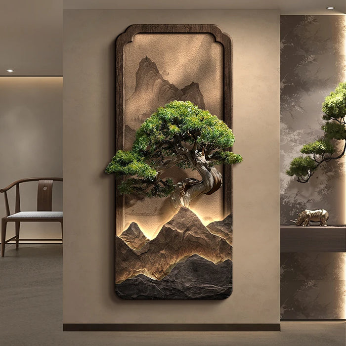Remote-Control LED Wall Light Modern Corridor Decor
