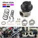 High-Quality Aluminium Construction Water Cooled External Turbo Wastegate Flange Black