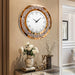 60 cm diameter and 15 cm thick, made of high-quality mirror glass