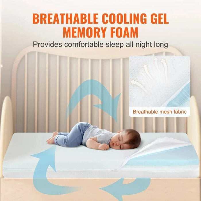 Certified Safety Crib Mattress for Infants and Toddlers