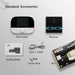 White smart heating thermostat for floor, water and gas boilers with WiFi Alexa and Google control