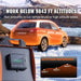 Features an LCD display and a Bluetooth remote control with a range of 10 metres (32 ft) for easy adjustment of settings