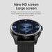 Smart Watch with Earbuds IP67 Waterproof Sports Health Tracker (black steel belt) - FLUXA