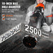Powerful 2500W Motor and Maximum Drilling Diameter of 26 cm