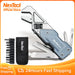 6-in-1 adjustable wrench pocket hand tool kit with screwdriver and folding knife
