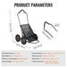 Durable and reliable solution for transporting large loads outdoors