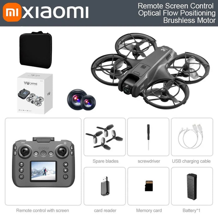 Portable Brushless Motor Drone 8K Video, 5km Range, Foldable Design