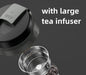 Stability: Balance ring at the base provides stable placement on any surface