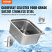  Durable 201 Stainless Steel Food Container for Party Catering 