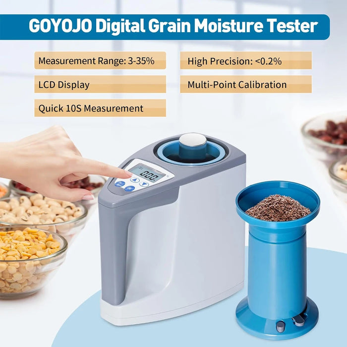 High Precision Digital Grain Moisture Tester for Corn & Wheat