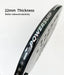 Professional beach tennis racket with interlayer EVA foam core for shock absorption and anti-slip handle grip