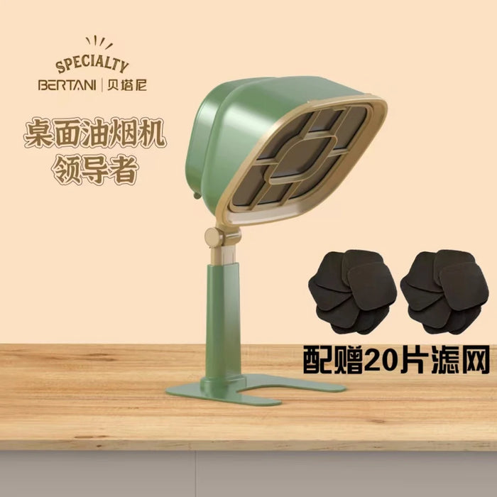 Portable 20 Strainer Desktop Range Hood for Kitchen BBQ