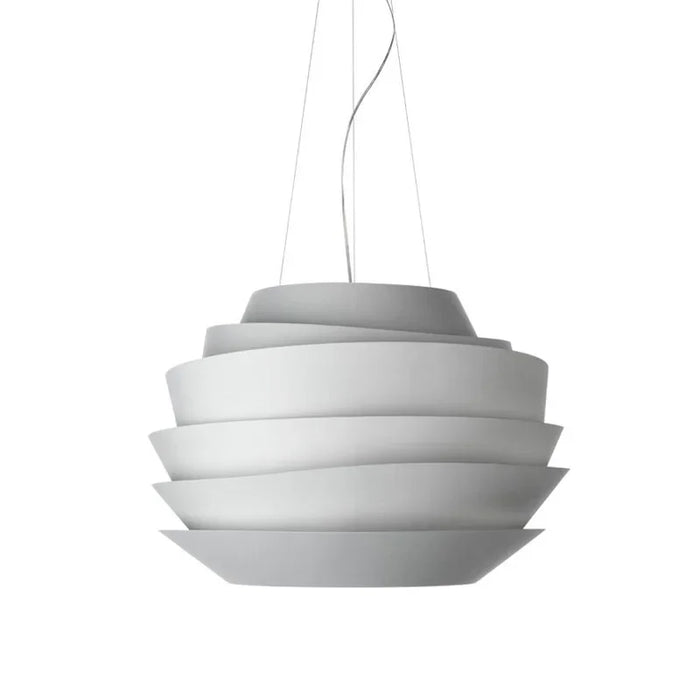 Hanging Metal Pendant Lamp for Kitchen or Studio Red Dia48cm