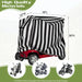 Waterproof and sun protective black motorcycle cover with 230cm length