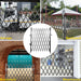 Durable Steel Frame Expandable Gate for Doorways, Halls, and Stairways