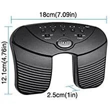 Bluetooth Page Turner Pedal with left and right foot switches