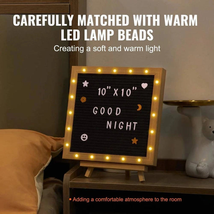 Elegant Design with Warm LED Lights for Cozy Ambiance