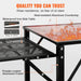 Durable and lightweight aluminum camping kitchen table with sink