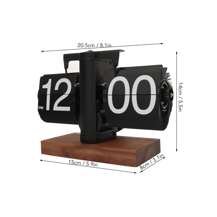 Classic and functional 12-hour time display 
