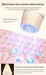 Advanced microneedling pen with 4-pole EMS microcurrent technology