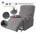 Full Recliner Protection Shields against dust, spills, pet hair, and stains