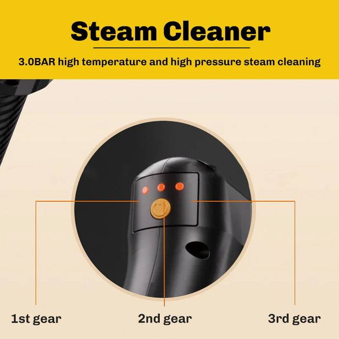 Multi-Use 2500W Handheld Steam Cleaner for Kitchen & Appliances