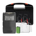 TENS unit muscle stimulator with electrode pads and user manual