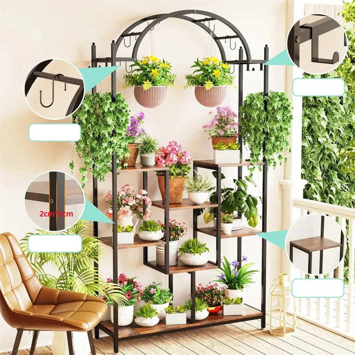 Perfect for getting plants closer to natural light and fresh air