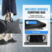 Portable ice bath tub with cold water therapy plunge barrel