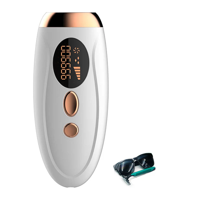 Laser Epilator 999900 Flashes, IPL Hair Remover & Bikini Trimmer – White
