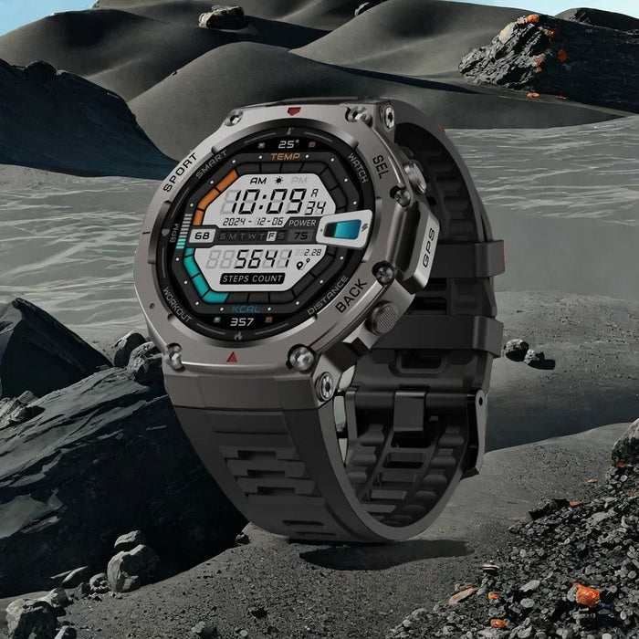 T-Rex 3 GPS Smartwatch with AMOLED & Dual-Band GPS