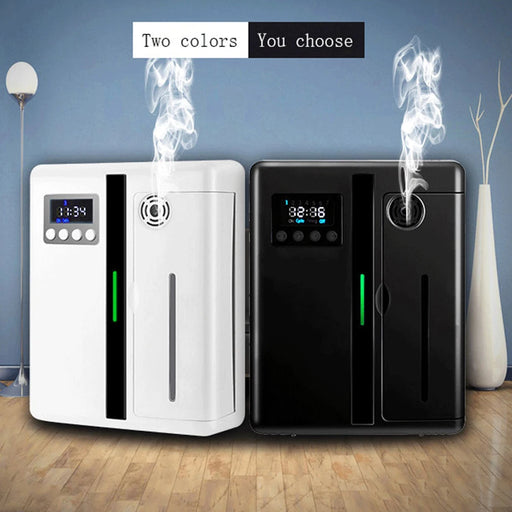 Aroma diffuser with Bluetooth capabilities and fan, ideal for large areas