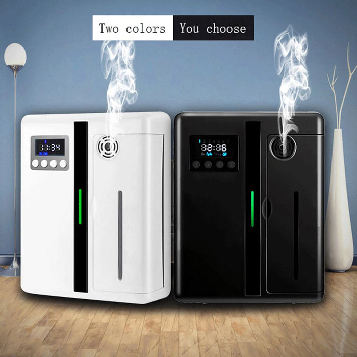 Aroma diffuser with Bluetooth capabilities and fan, ideal for large areas