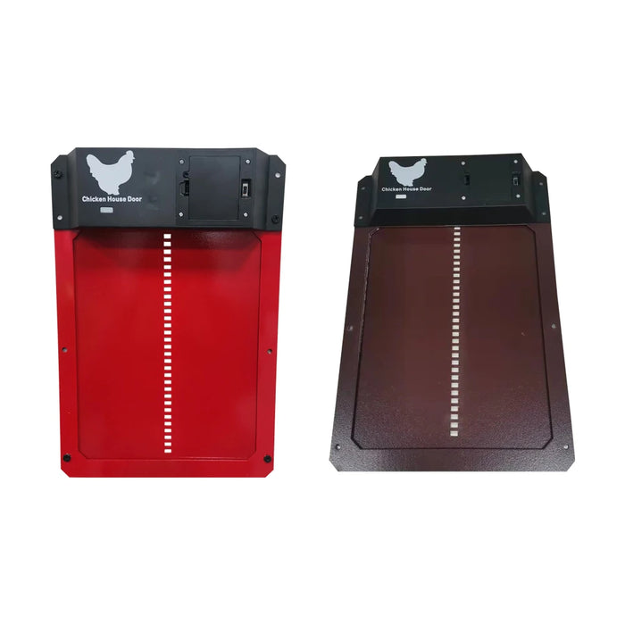 Waterproof Automatic Chicken Coop Door Light-Activated, No Wiring, Easy 10-Minute Setup