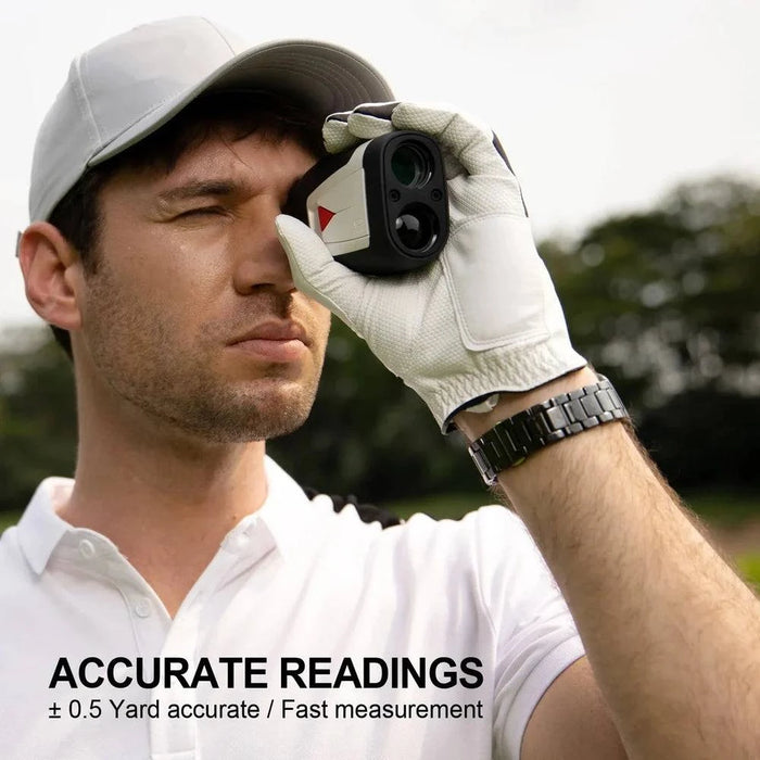Highly accurate distance measurements up to 600 meters