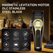 Hair Clipper Magnetic Levitation Motor Trimmer 6000RPM with Charging Base for Men with box