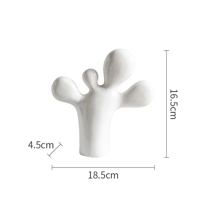 Modern Resin Foot Shape Table Decoration - Abstract Style
