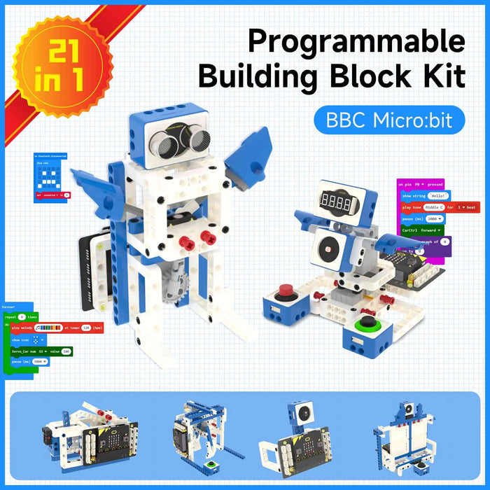 Microbit V2 Educational Robot Kit for Kids
