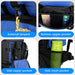Waterproof Hiking Backpack 90L Army Green with Rain Cover for Camping Trekking Travel