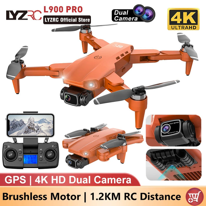  4K HD Camera & Adjustable Angle for Aerial Photography and Smooth Flight 