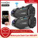 Bluetooth intercom system with intelligent anti-shake and loop recording
