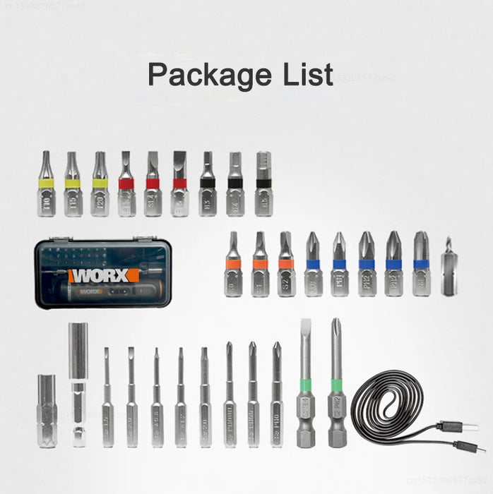 Compact and Lightweight Cordless Mini Electric Screwdriver