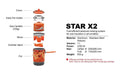 Powerful heating and reliable ignition for quick and efficient cooking