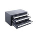 Drill Bit Dispenser Cabinet with 3-Drawer Design for Organized Storage