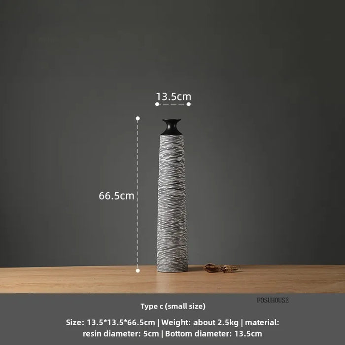 Tall Decorative Vase 66.5cm Elegant Home Accent