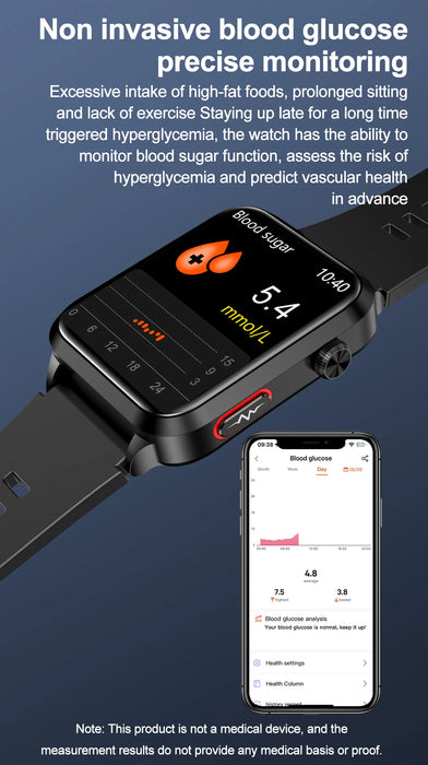Package Contents: Smart Health Watch with Airbag Strap