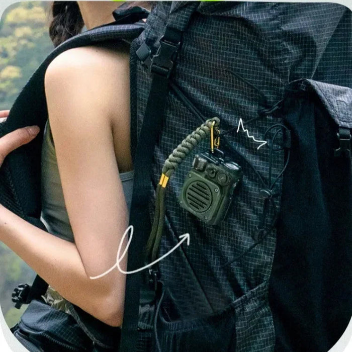 Compact Waterproof Bluetooth Speaker for Travel & Hiking