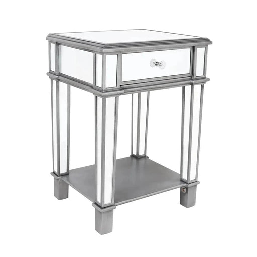 Chic Mirrored Finish adds sophistication and reflects light